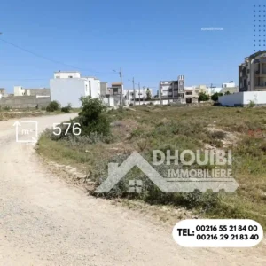 Terrain 576 metre kairouan – حي اشبيلية المنار