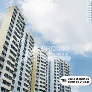 Appartement a vendre a sousse - شقة للبيع بحي الرياض سوسة