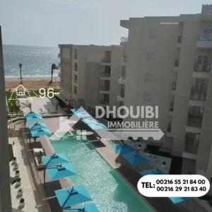 Appartement chatt mariam residence costa - للبيع بشط مريم سوسه  شقه اقامه كوستا