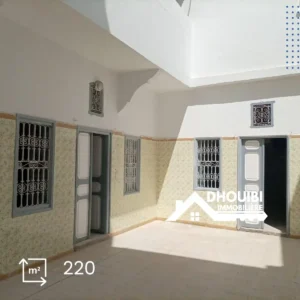 Maison et deux etage a vendre a kairouan nahj sfax