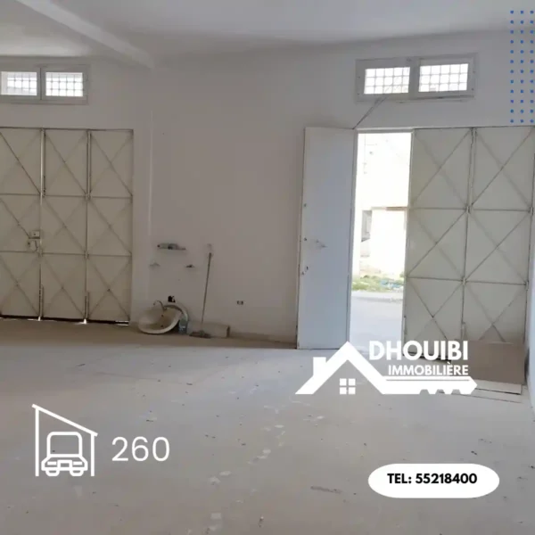 Garage a vendre a kairouan