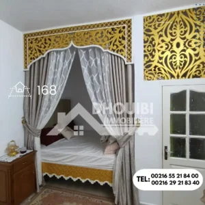 style americain a tri9 7afouz - دار وعلوي بحي طريق حفوز – القيروان