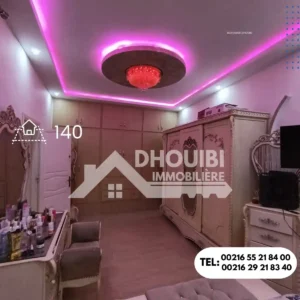 Maison et deux appartement tabben kairouan