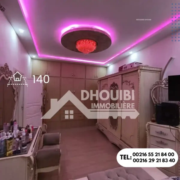 Maison et deux appartement tabben kairouan