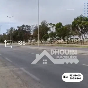 185 متر للبيع بطريق حفوز - terrain residentiel a vendre kairouan 185