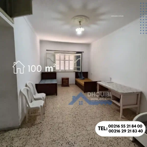 Appartement a vendre houmet chorfa kairouan - علوي للبيع – حومة الشرفة القيروان