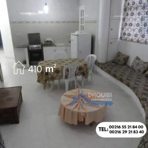 Villa avec 5 appartements à Sousse – Proche de la mer