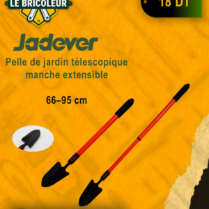 pelle de jardin à manche télescopique