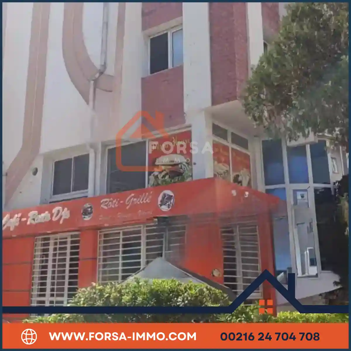 Appartement a vendre s+2 7ay riath sousse