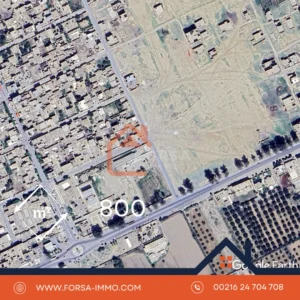 800 م² قطعة أرض للبيع بالشبيكة